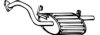 WALKER 12399 End Silencer